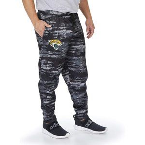 NFL Jacksonville Jaguars Fleece Tapered Joggers Men's Sizes XL 2XL Camouflage